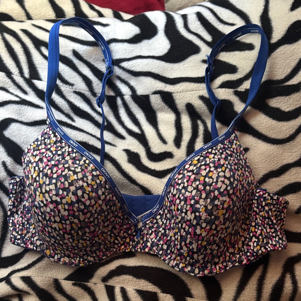 DKNY NWOT multicolor bra